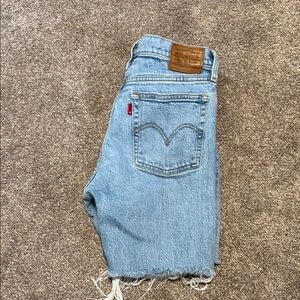 Levi's Classic Light Blue Jean Shorts